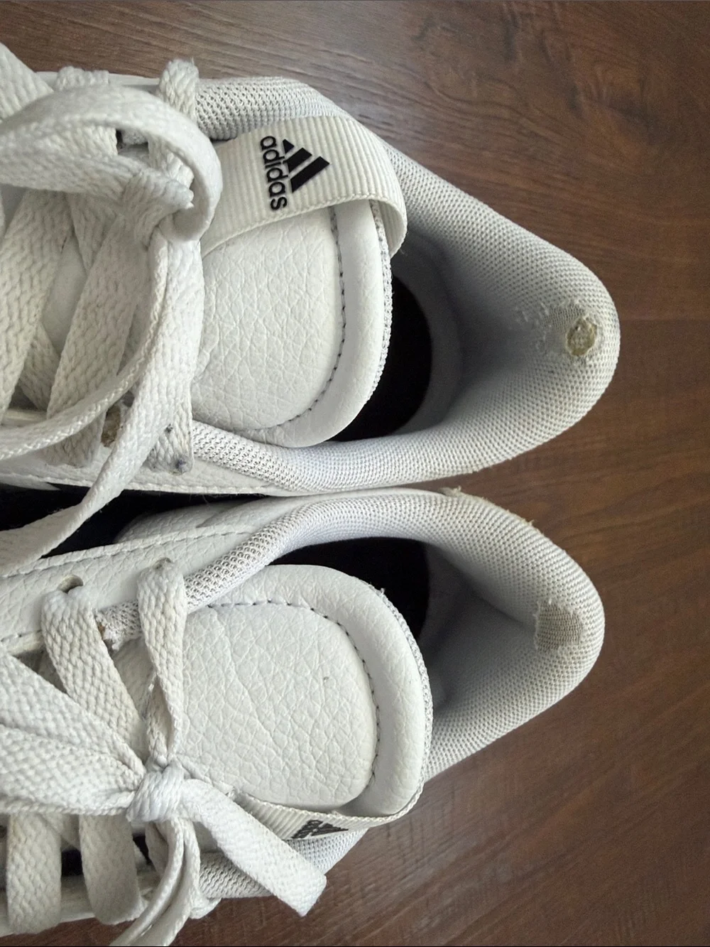 Women’s Adidas VL Court 3.0 Sneaker - with Black Stripes